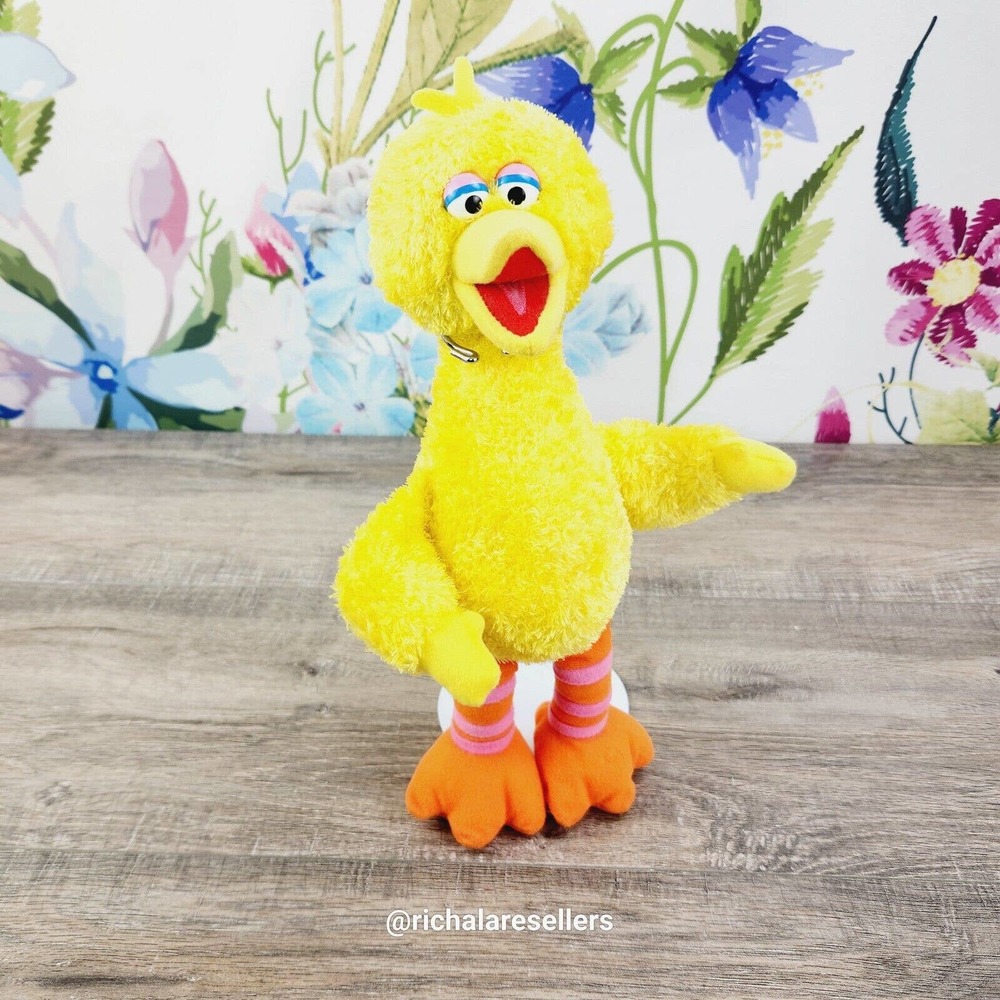 Sea World Sesame Place Big Bird Plush 12" Stuffed Animal 2019 Seaworld